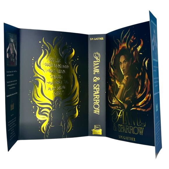 Bookish Box Flame & Sparrow by S.M. Gaither – November 2024 Special Limited - Picture 6 of 11